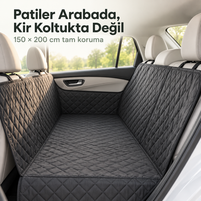 Evcil Hayvan Araba Koltuk Örtüsü