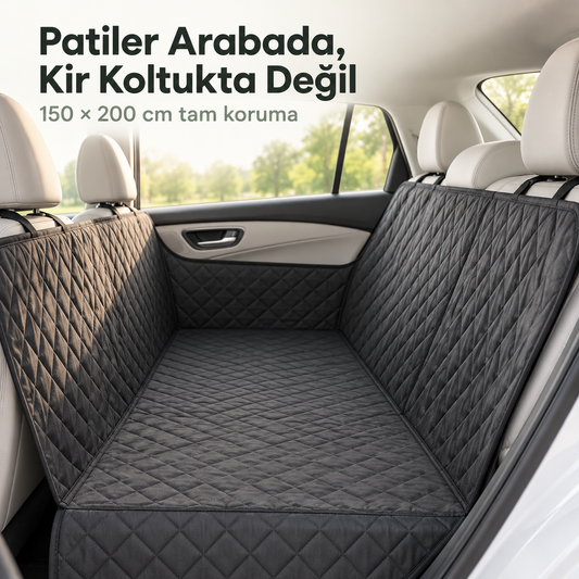 Evcil Hayvan Araba Koltuk Örtüsü